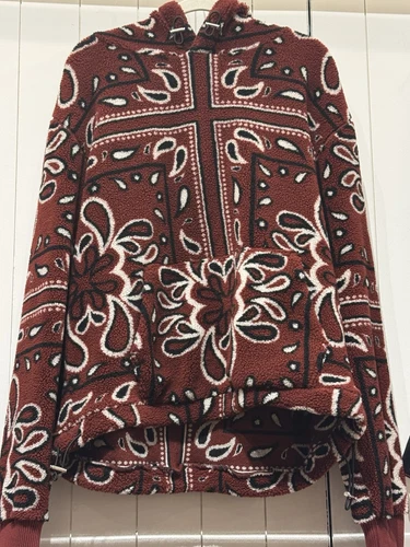 Giacca Bandana Rossa Amiri Grande