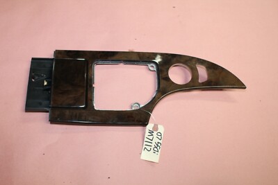 2006-2007 E60 BMW 550I CENTER CONSOLE WOOD SHIFTER TRIM BEZEL PANEL M7112