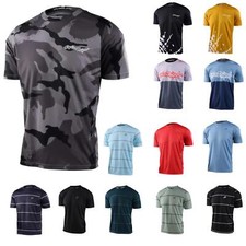 Troy Lee Designs Herren Fahrrad Mountainbike Downhill Jersey Kurzarm Flowline