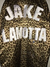 Jake LaMotta Hand Signed Autographed Robe Jacket RAGING BULL+Proof Size Med READ