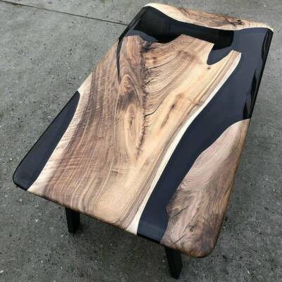 48'' x 30'' Epoxy Resin Table Top / Counter Table Top Home / Office Decor
