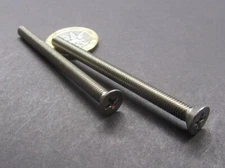 18-8 Stainless Flat Head Phillips Machine Screw 10-32 x 2.75" Length 25 Pc