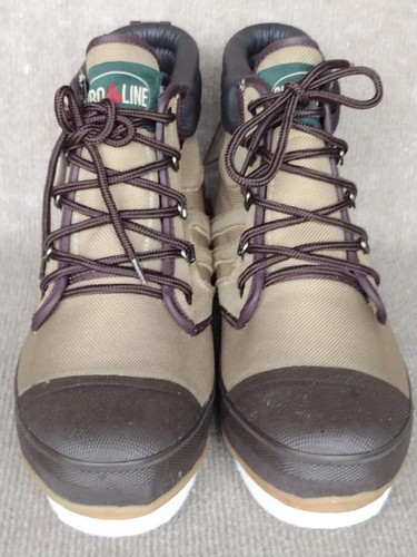 New Men's Pro Line Steel Shank Nylon Fly Fishing Wading Boots 52503 Sz 9 - Picture 3 of 11