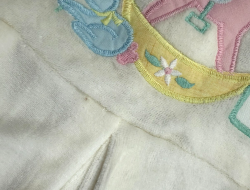 Baby Boy Girl Clothes New Vintage Patsy Aiken 3 Month Velour Baby Toys Outfit - Picture 4 of 4