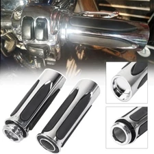 1" Electronic Throttle Handlebar Hand Grips For Harley Electra Road Street Glide