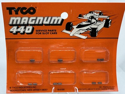12x TYCO/Mattel Motor Brush for 440 Magnum & 440-X2 Full Card #6552 - MOC