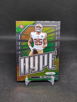 2022 Panini Prizm - Hype #H-10 Elijah Mitchell San Francisco 49ers