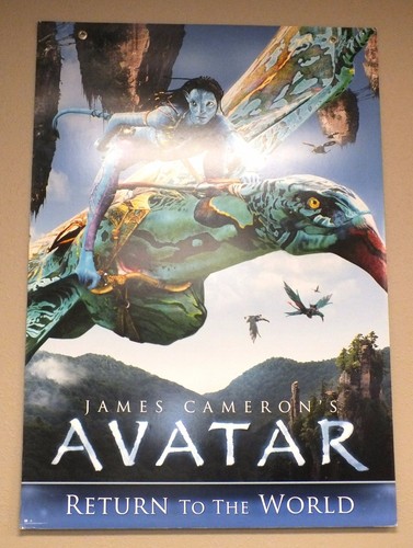 Avatar Return to the World 54" x 38" Movie Theater Corrugated Double Side Poster
