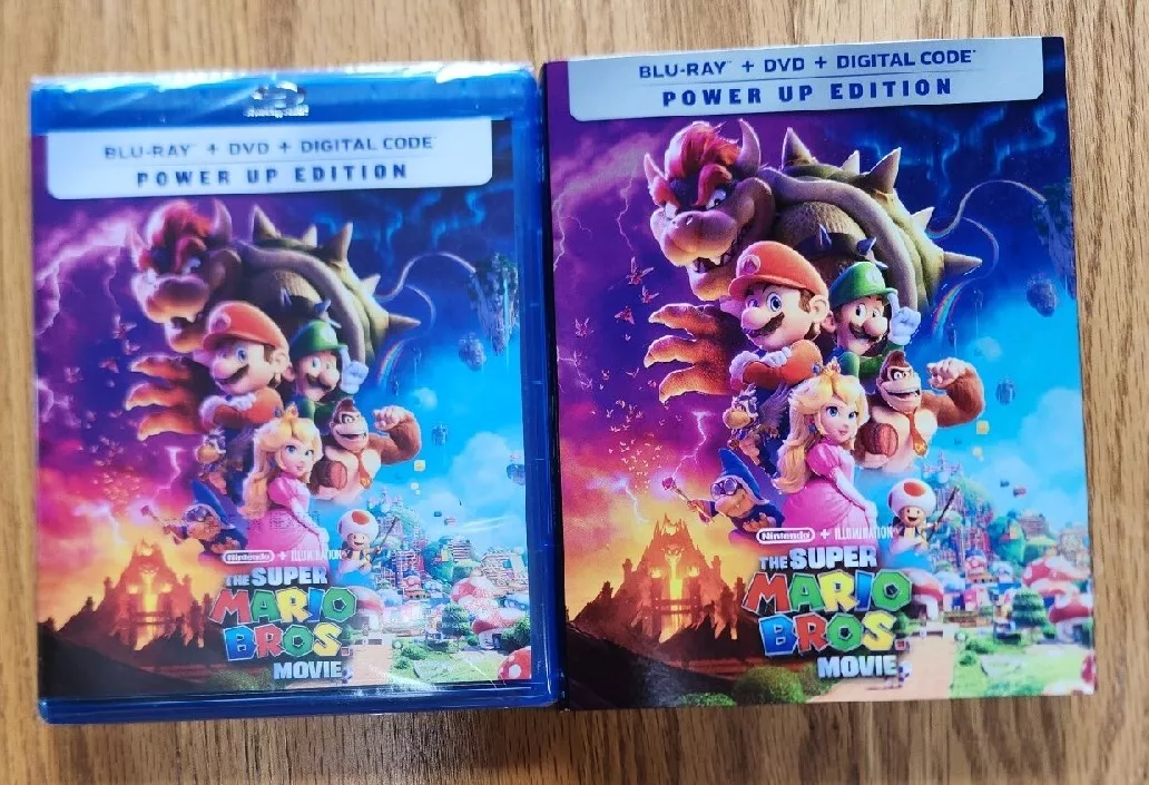 Super Mario Bros. Movie LIMITED EDITION Blu-ray & DVD Officially Announced  