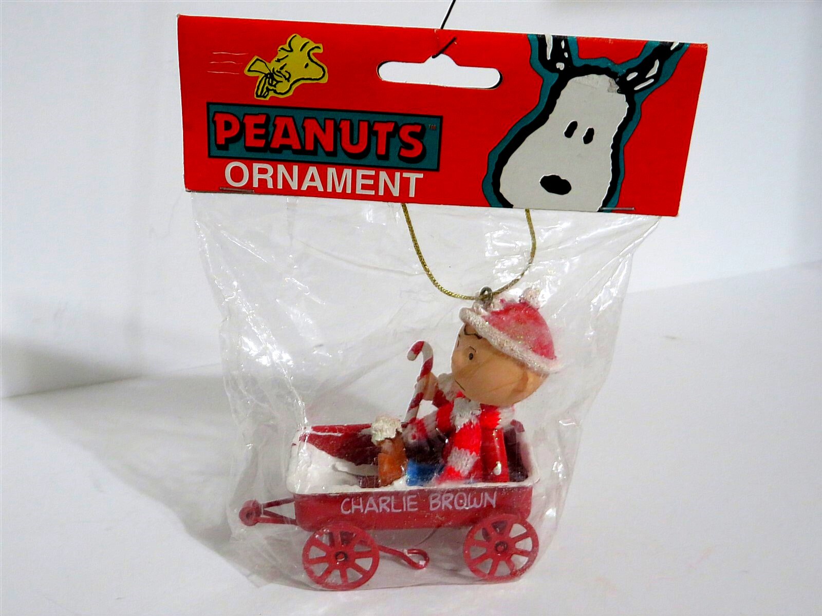 SNOOPY Charlie Brown Peanuts Kurt Adler Christmas Ornament Figurine from 2000