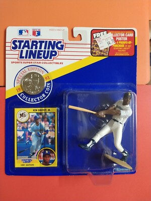 1991 STARTING LINEUP - MLB - KEN GRIFFEY, JR - SEATTLE MARINERS - (POWER)
