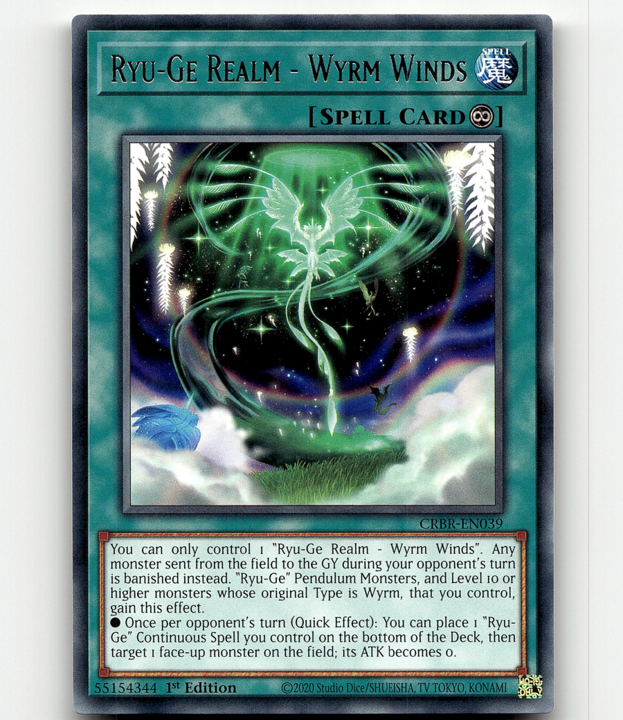 Yugioh Ryu-Ge Realm - Wyrm Winds
