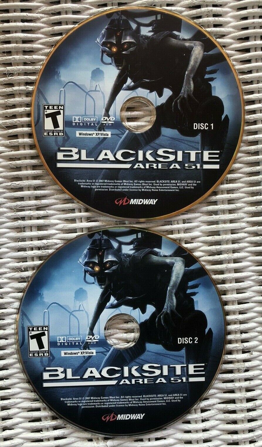 Blacksite Area 51 - Pc  Jogo de Computador Dvd-Rom Usado