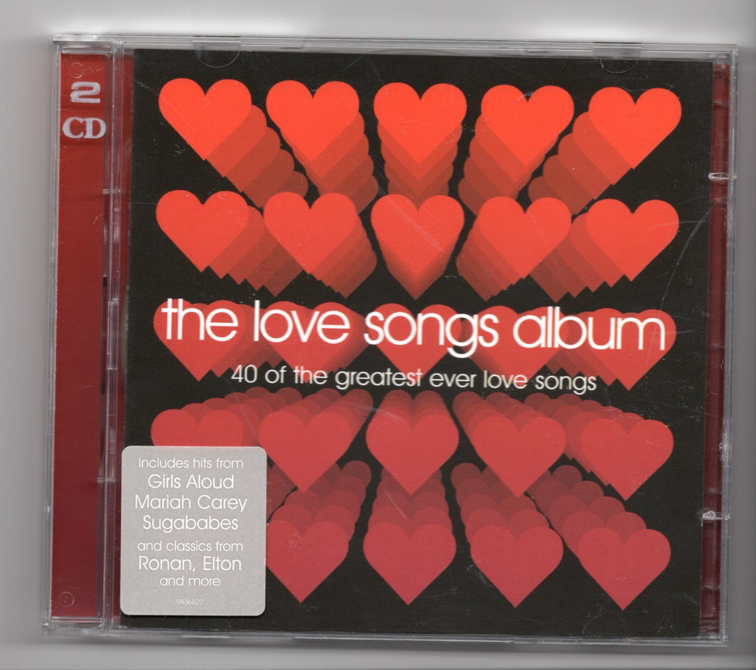 (IX265) The Love Songs Album, 40 tracks various artists - 2006 double CD