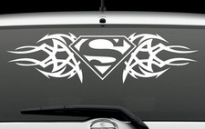 Large Tribal Superman Vinyl Decal Truck Graphics Window Wall Sticker 20 Wide