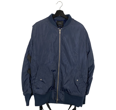 Stampd Bondage Strapped Bomber navy men's size XL
