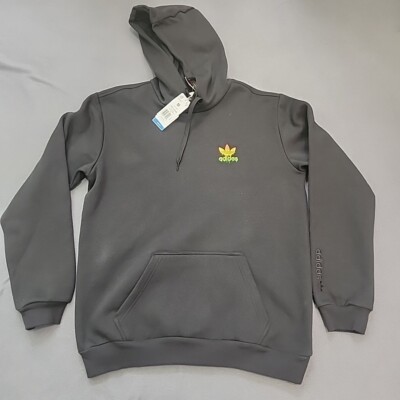 Adidas Mens Originals Graffiti Drip Logo Hoodie Black RARE
