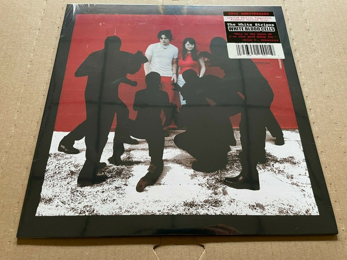 NEW SEALED The White Stripes - White Blood Cells PINWHEEL COLORED 