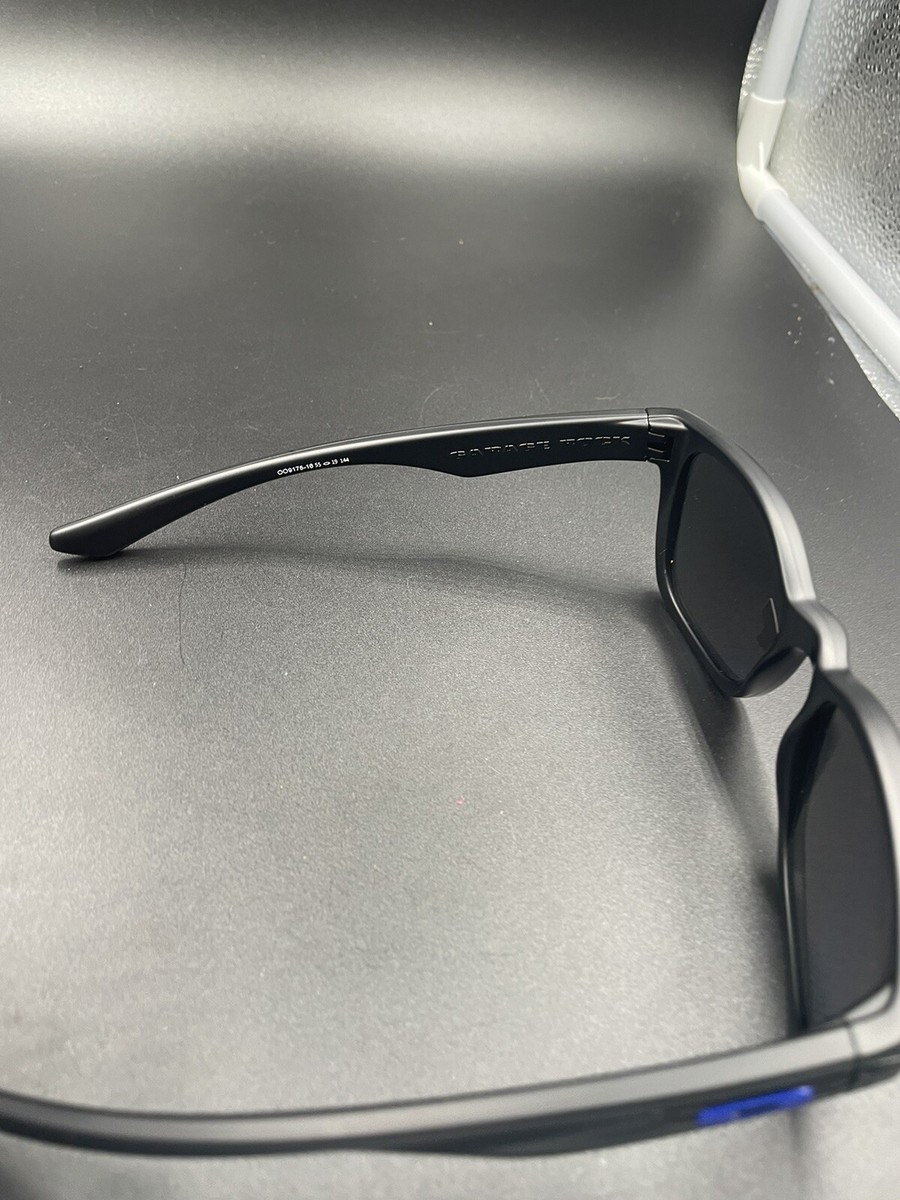 Oakley MotoGP Garage Rock Matte Black w/ Ice Iridium Polarized