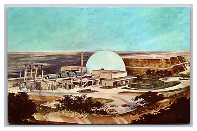 San Clemente California San Onofre Nuclear Electric Generating Station Postcard