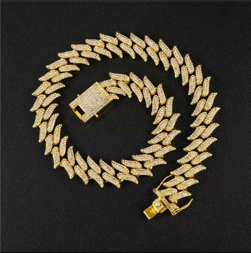 Hip Hop Necklace Silver Gold Jewelry 