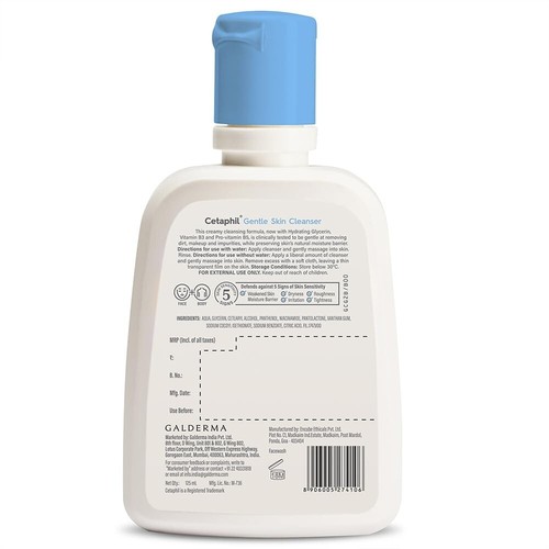 Cetaphil Paraben, sulfatfrei sanfte Haut feuchtigkeitsspendendes Gesichtswasser Reiniger mit Ni - Bild 2 von 6