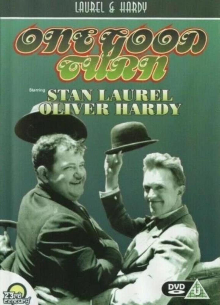 One Good Turn, Laurel and Hardy -(slim case) DVD FREE SHIPPING