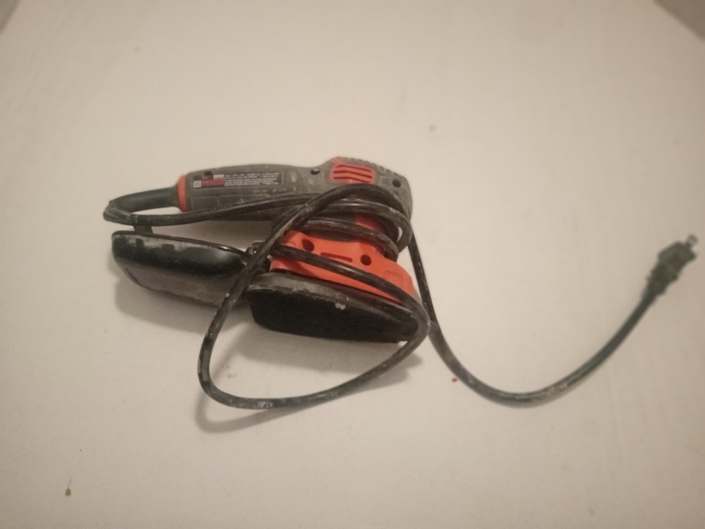 BLACK+DECKER BDEMS600 Compact Corded Mouse Detail Sander Tested & Working