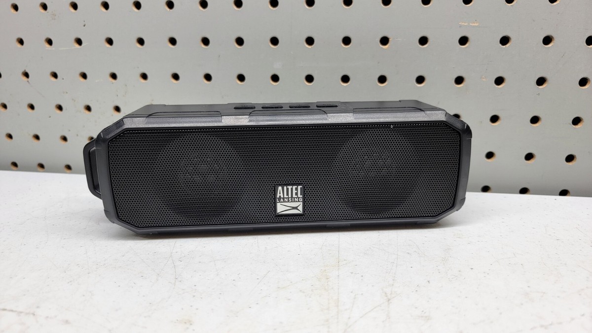 Altec Lansing Fury Wireless Water Resistant Portable Speaker Black