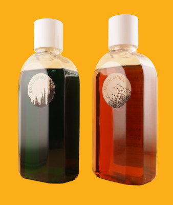   Badeöl-Set mit ätherischen Ölen 2x 500 ml Wellness Badezusatz Whirlpool Duft