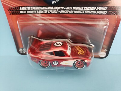 New 2024 Disney Pixar Cars Radiator Springs Lightning McQueen Red