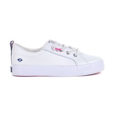 Sperry Top-Sider Little Kids Crest Vibe White Sneakers STK163048
