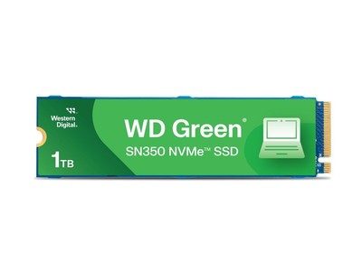 Western Digital WD Green SN350 NVMe M.2 2280 1TB PCI-Express 3.0 x4 Internal SSD