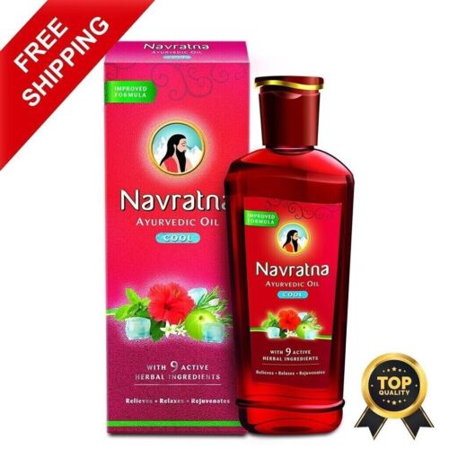 Massage ayurvédique à l'huile de plantes fraîches à l'huile Himani Navratna - Photo 1/2