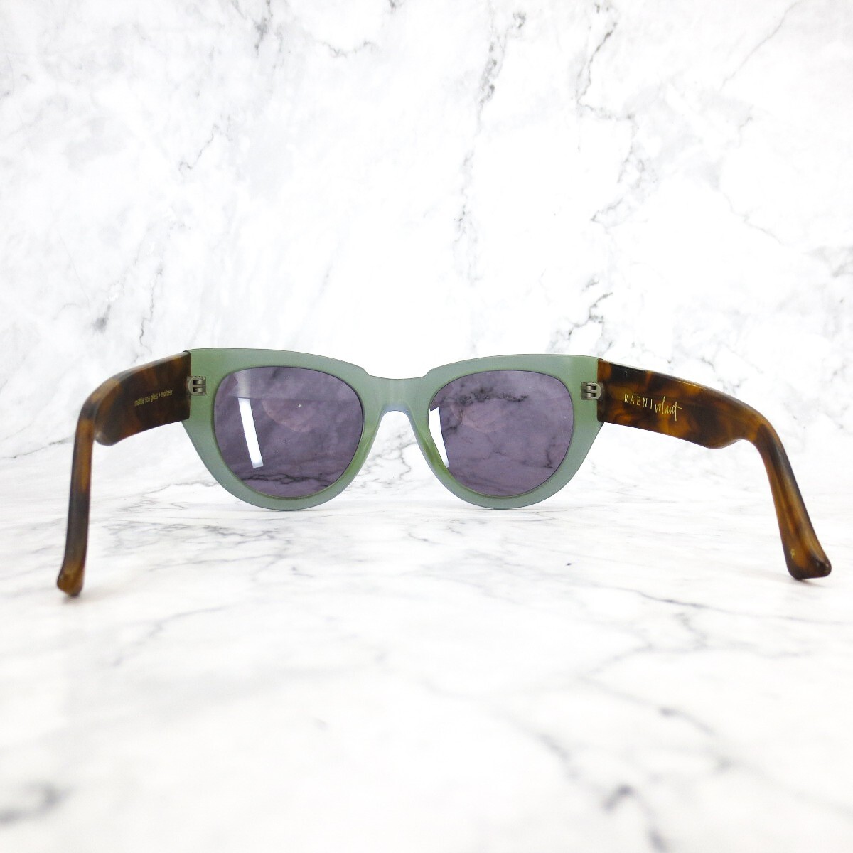 Raen Volant Big Sunglasses Stout Full Rim Raen Volant Stout Tortoise Purple Cat Eyes | Mercari main image 2