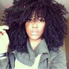 Afro Curly Wig African American Synthetic Wig for Women Heat Resistant Wigs