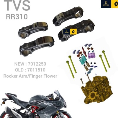 #ad Fits 4TVS APACHE RR310 FINGER FOLLOWER N712250 Rocker Arm N711510 amp; GS310R G310R $380.00