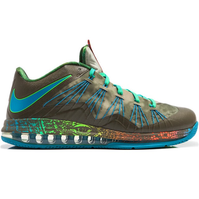 Nike Air Max LeBron 10 Low Swamp Thing 
