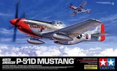  North American P-51D Mustang  1/32 Tamiya 