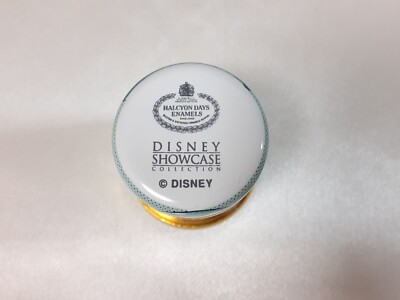 Halcyon Days Enamel Pill Case Mickey Mouse Pluto Approx. W3.3 x D3