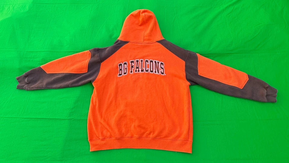 Sudadera con capucha para hombre Colosseum NCAA BG Bowling Green Falcons talla XXL. Foto 2 de 4