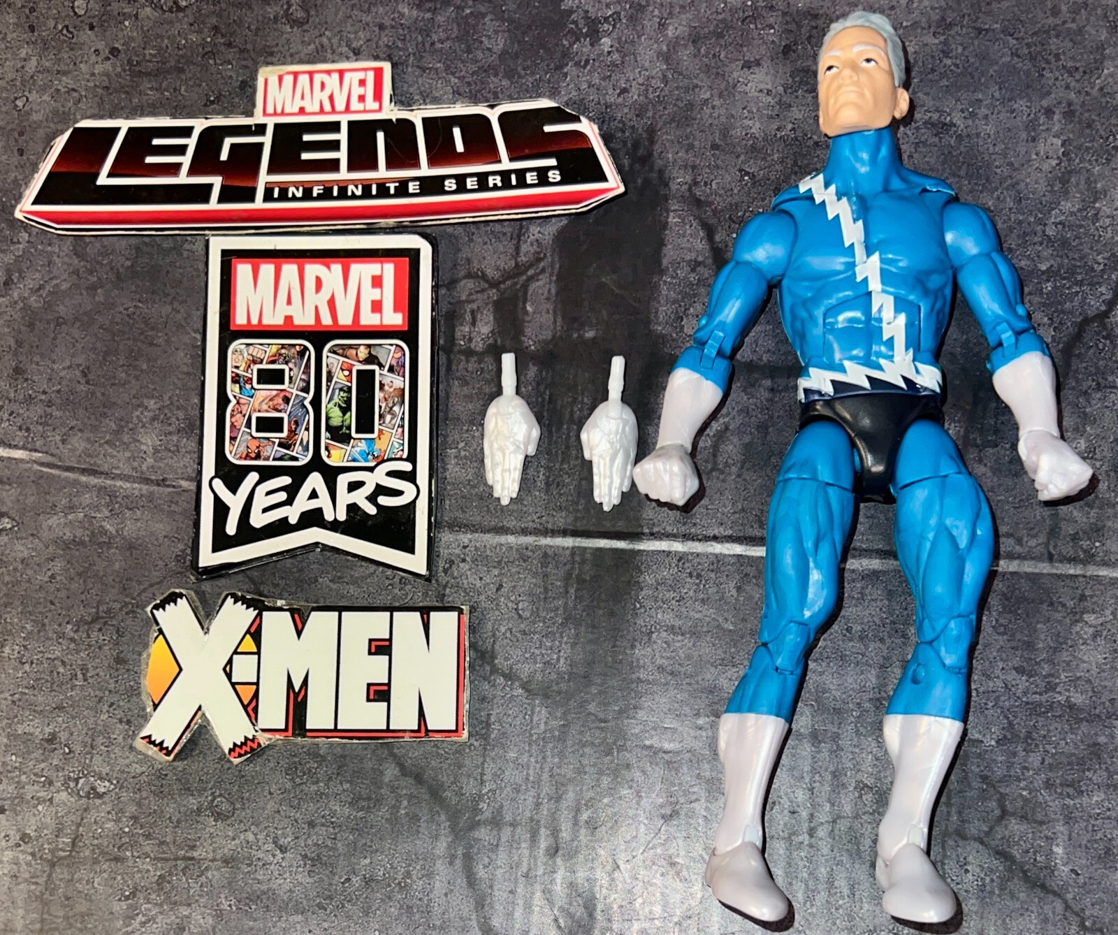 Marvel Legends X-Men Family Matters 3 Pack Series Quicksilver 6" Figure