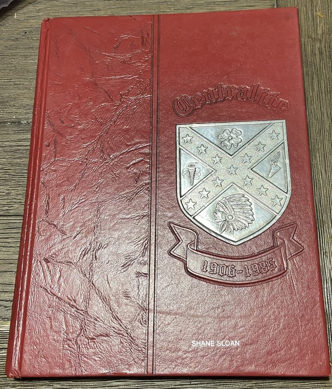 1985 Central High School Yearbook Annual Knoxville Tennessee TN