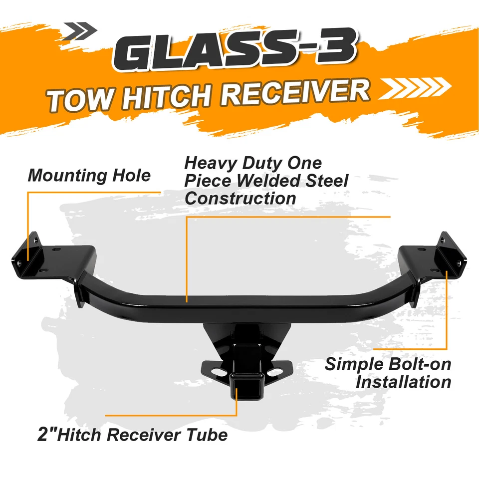 Enganche de remolque para Kia Sportage 2017-2022 clase 3 receptor parachoques trasero remolque Foto 3 de 4