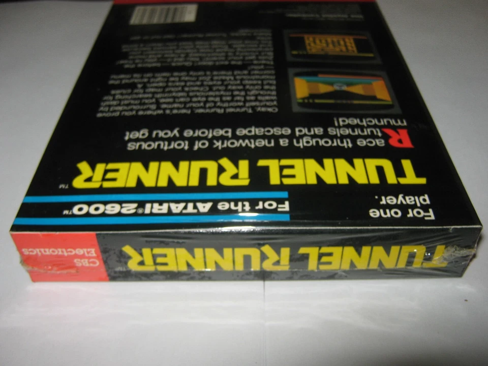 Tunnel Runner (Atari 2600, 1983) New Sealed Rare - Image 4 of 4
