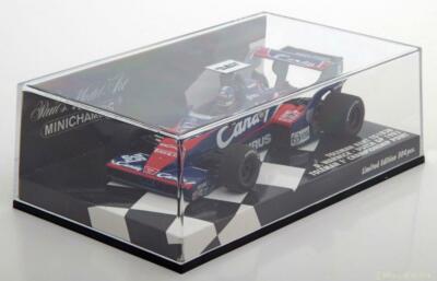【激レア】MINI CHAMPS TOLEMAN TG 183B 1984 Minichamps; Toleman TG 183B; 1984 Brazil GP Johnny Cecotto