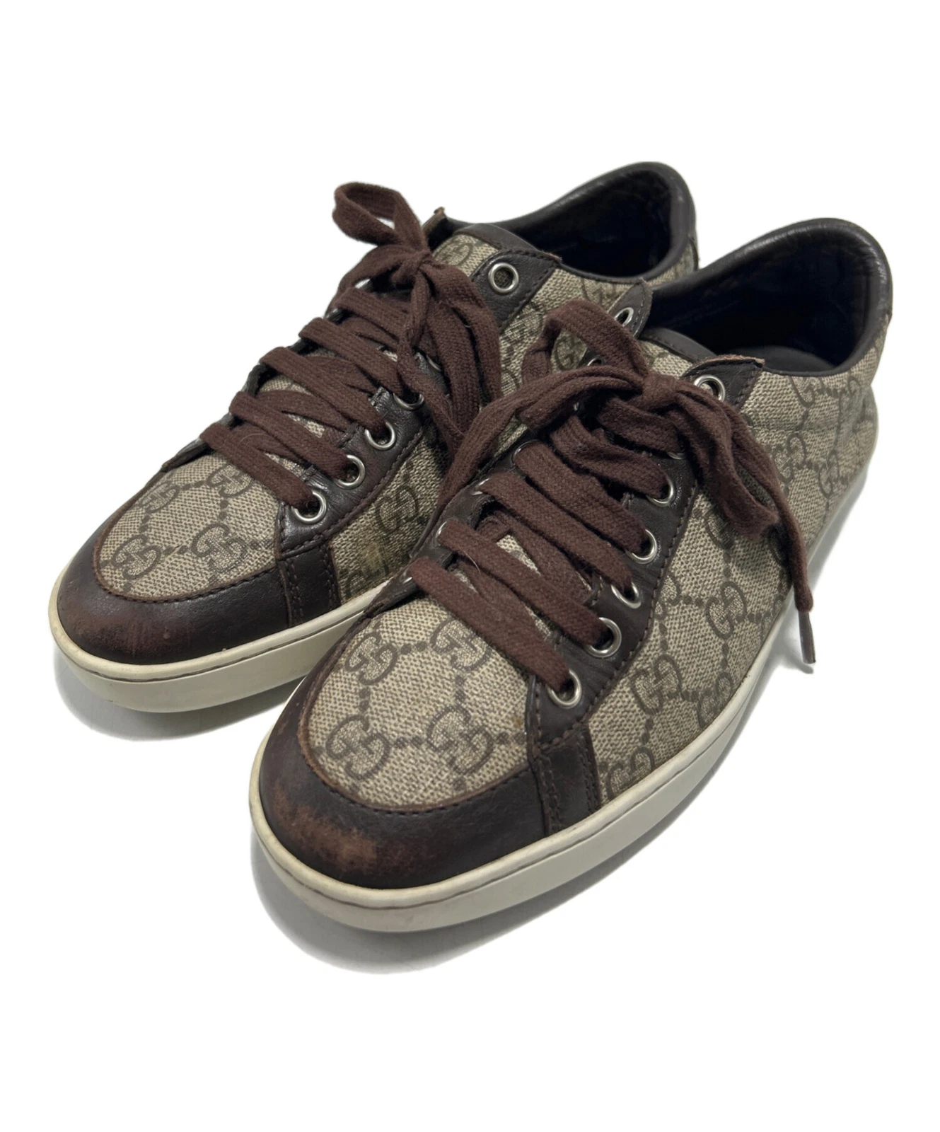 Baskets basses femme GUCCI GG toile EU35,5 US5,5 Japon F/S OCCASION