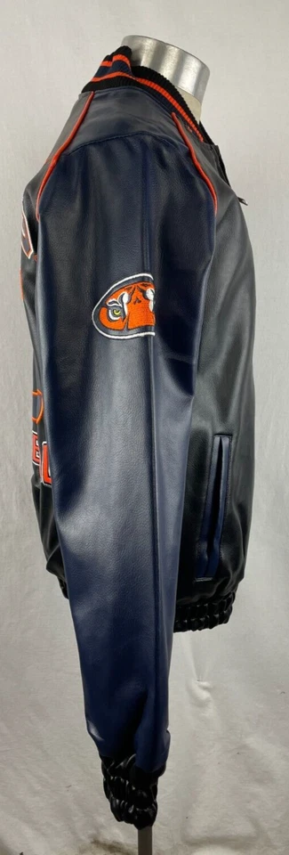 Auburn Tigers NCAA G-III Youth Full-Zip PVC Jacket - Image 3 of 4