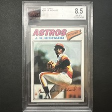 1977 Topps J.R. Richard Houston Astros #260 BVG 8.5
