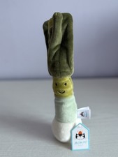 Jellycat Retired Vivacious Vegetable Leek Brand New With Tags GENUINE